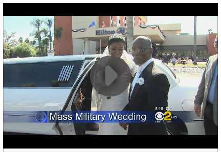 ‘Operation Cupid’ Gives 10 Military Couples Free Dream Weddings